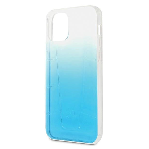 Mercedes Transparent Line Case für iPhone 12 Pro Max - Blau