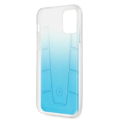 Mercedes Transparent Line Case für iPhone 12 Pro Max - Blau