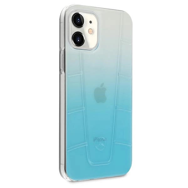 Mercedes Transparent Line Case für iPhone 12 mini - Blau