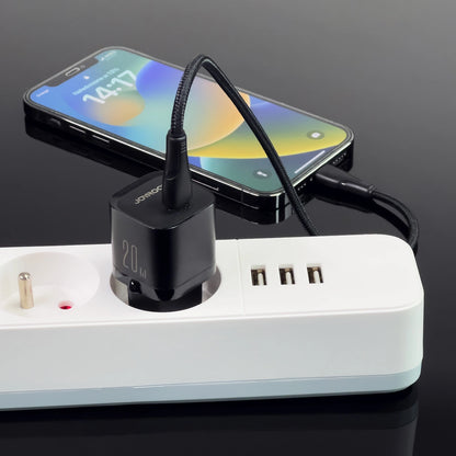 Mini-Ladegerät USB C 20W PD Joyroom JR-TCF02 - Schwarz