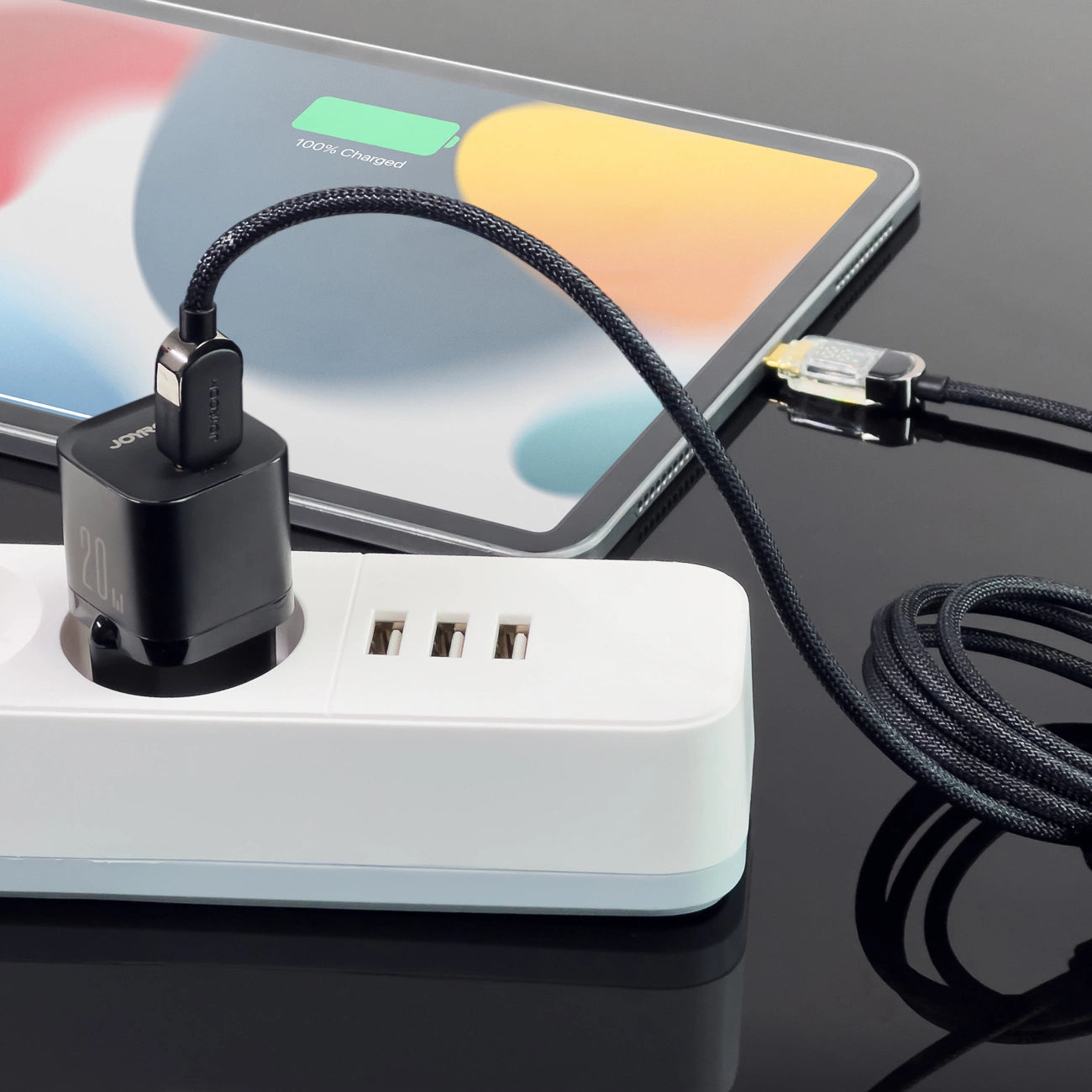Mini-Ladegerät USB C 20W PD Joyroom JR-TCF02 - Schwarz