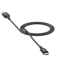 Mophie Charge Essentials USB-A – USB-C-Kabel 1 m – Schwarz