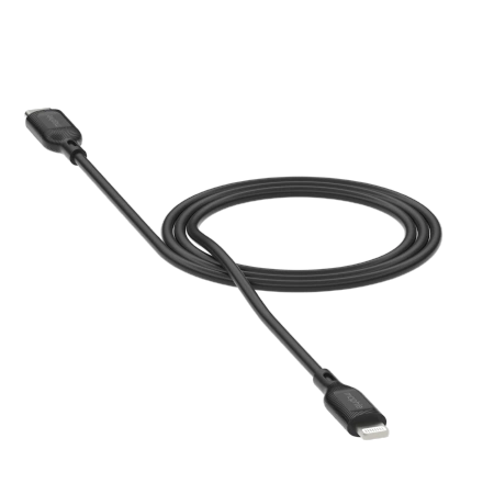 Mophie Essentials Lightning – USB-C-Kabel 1 m – Schwarz