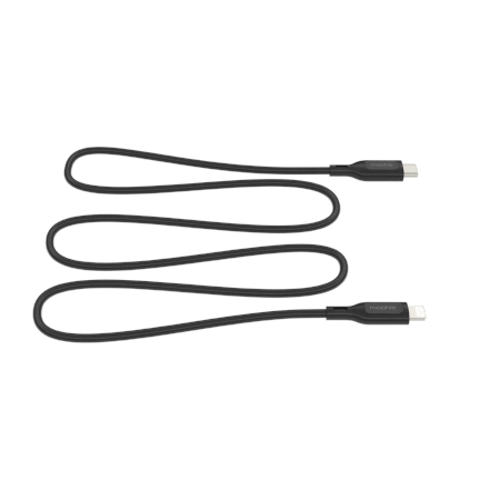 Mophie Essentials Lightning – USB-C-Kabel 1 m – Schwarz