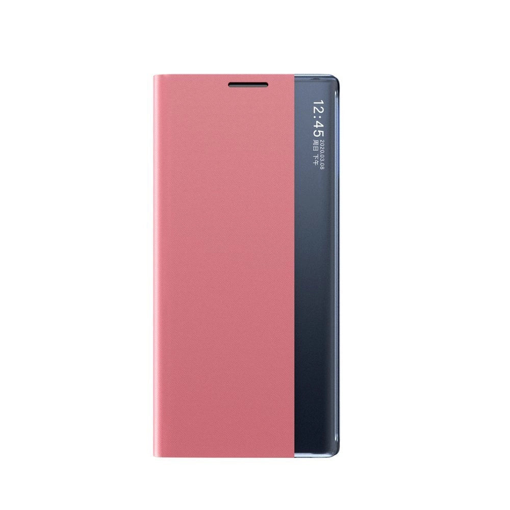 New Sleep Case Booktype Case Smart Schutzhülle mit Ständerfunktion Hülle für Samsung Galaxy A72 4G rosa