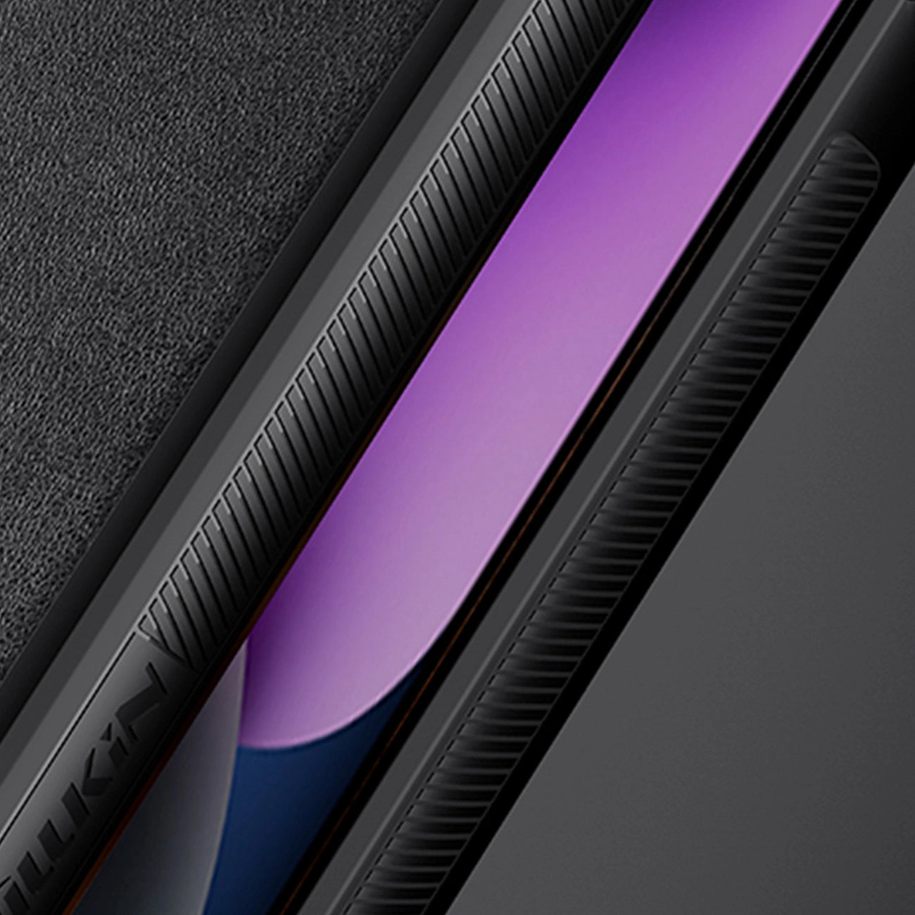 Nillkin CamShield Leather S Case iPhone 14 Plus Hülle mit Kameraabdeckung schwarz