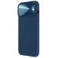 Nillkin CamShield Leather S Case iPhone 14 Pro Hülle mit Kameraabdeckung blau