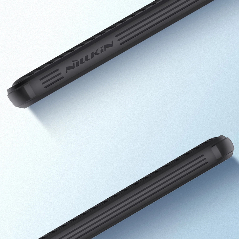 Nillkin CamShield Pro Case Gepanzerte Gehäuseabdeckung Kameraschutz für Samsung Galaxy A73 Schwarz