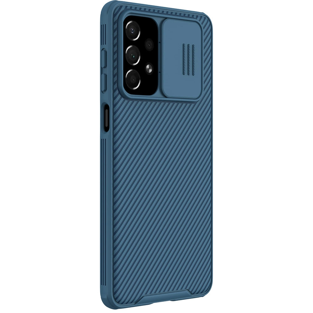 Nillkin CamShield Pro Case Gepanzerte Hülle Kameraschutz für Samsung Galaxy A73 Blau