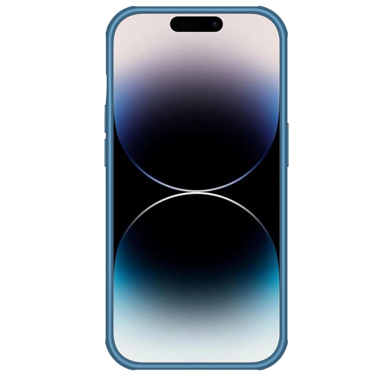 Nillkin CamShield Pro Hülle iPhone 14 Pro Max Gepanzerte Abdeckung Kameraschutz Blau