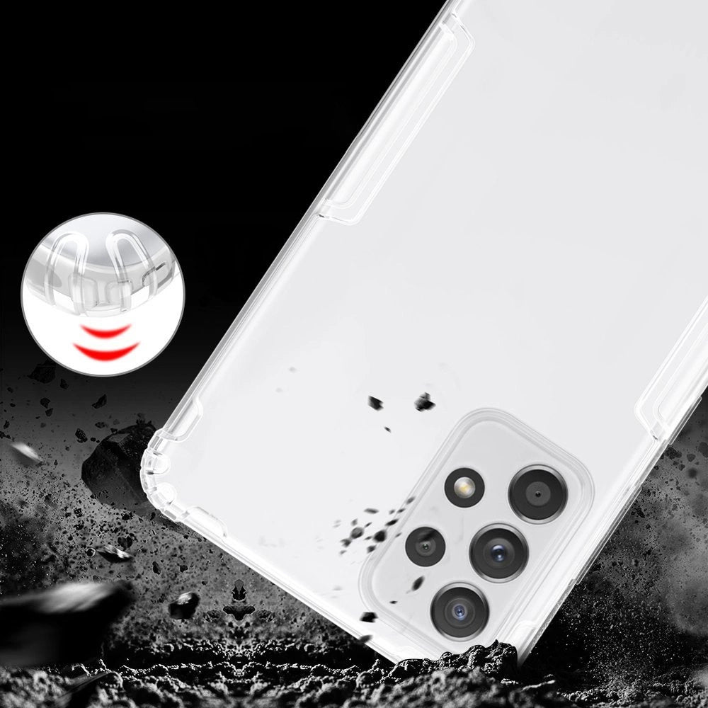 Nillkin Nature Gel-Hülle Ultra Slim Cover für Samsung Galaxy A72 4G transparent
