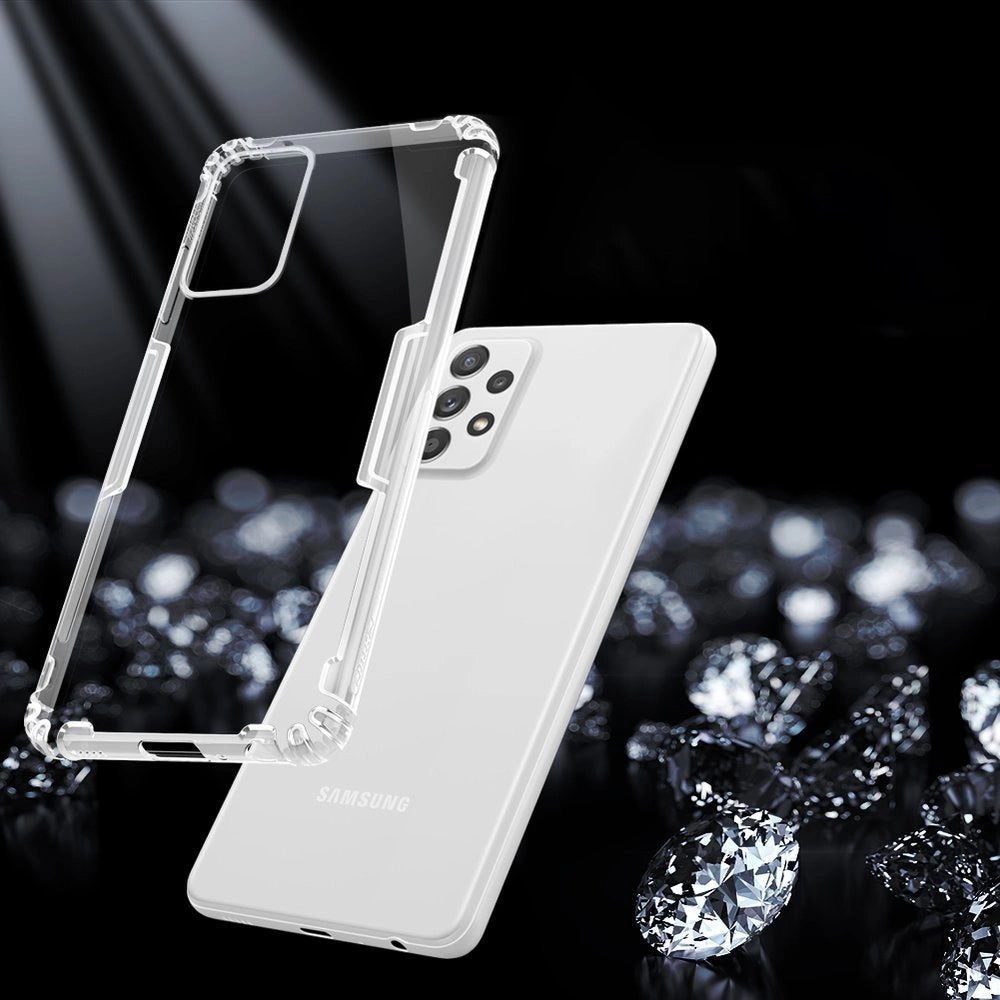 Nillkin Nature Gel-Hülle Ultra Slim Cover für Samsung Galaxy A72 4G transparent