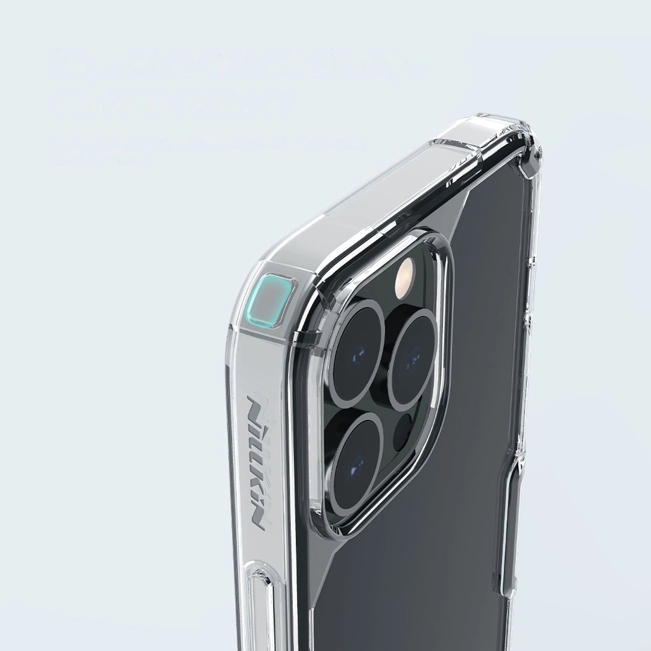 Nillkin Nature Pro Hülle iPhone 14 Pro Max Panzerhülle transparente Hülle