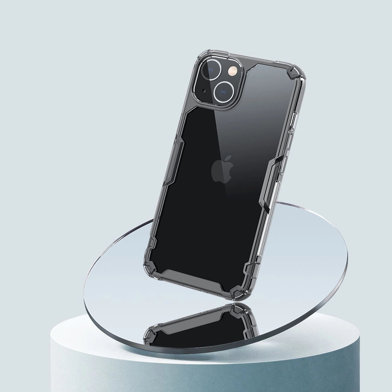 Nillkin Nature Pro iPhone 14 Plus Hülle, gepanzerte Hülle, blaue Hülle