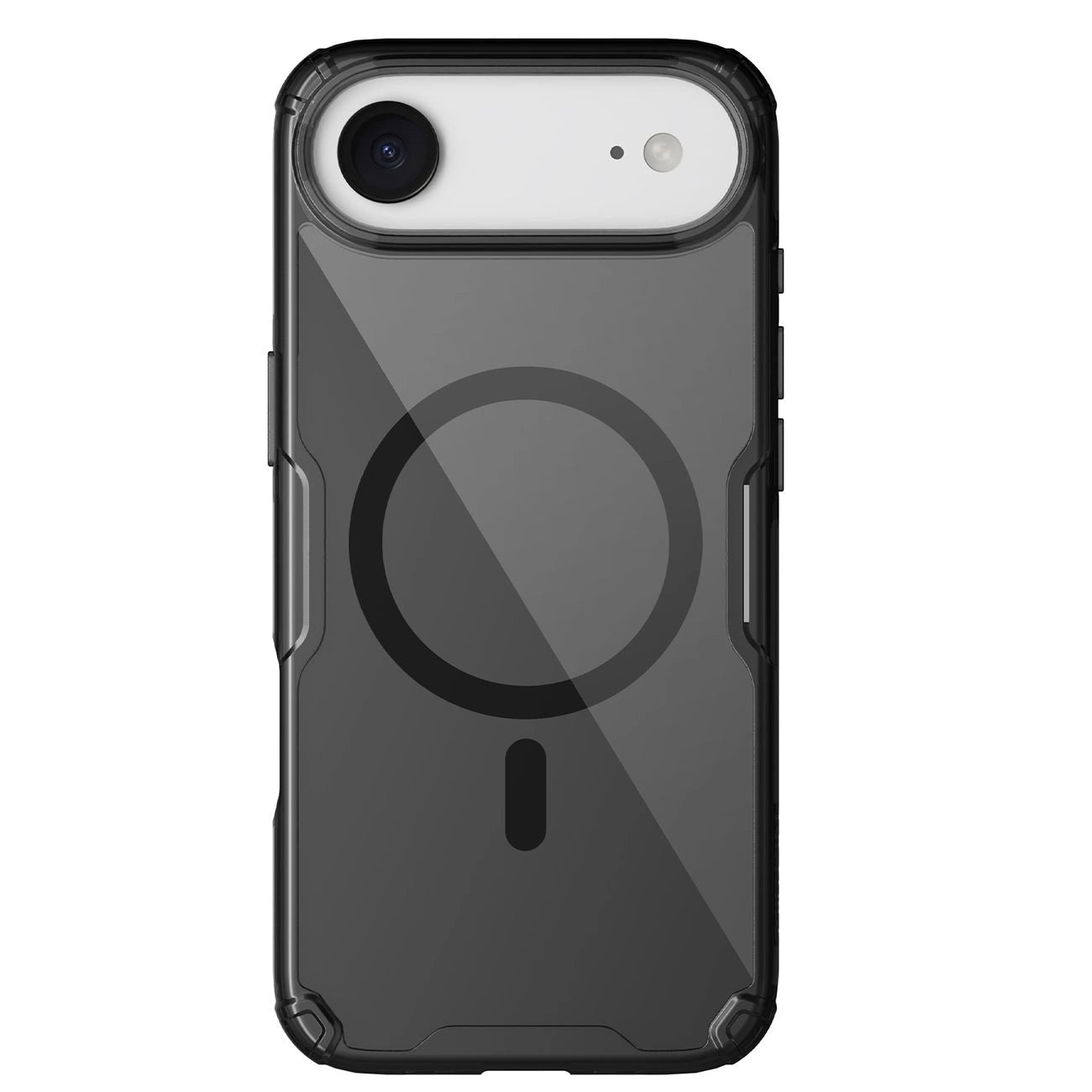 Nillkin Nature TPU Pro Magnethülle kompatibel mit MagSafe für iPhone 17 Air - Translucent Black