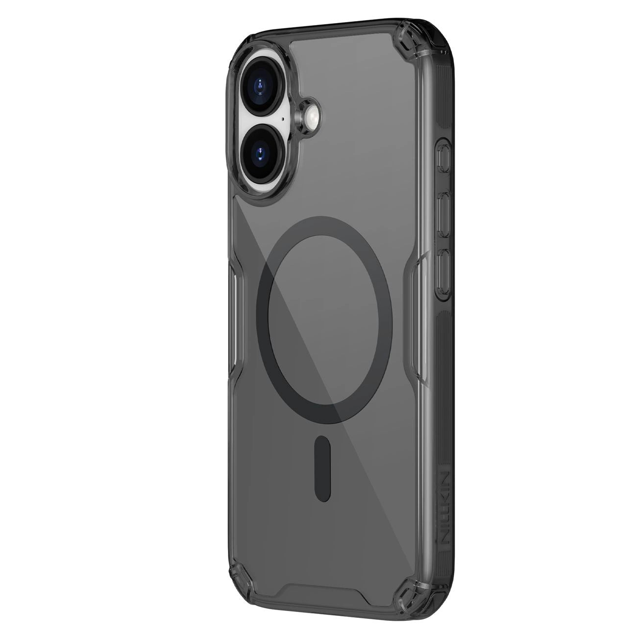 Nillkin Nature TPU Pro Magnethülle kompatibel mit MagSafe für iPhone 17 Pro - Translucent Black