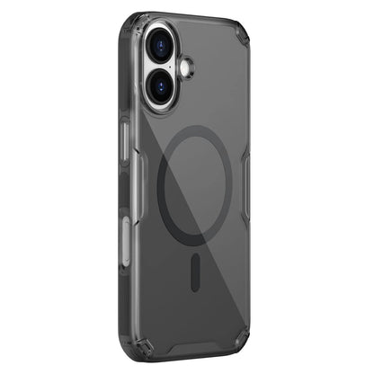Nillkin Nature TPU Pro Magnethülle kompatibel mit MagSafe für iPhone 17 Pro - Translucent Black