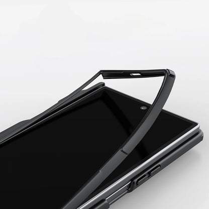 Nillkin Super Frosted Shield Fold Magnethülle für Samsung Galaxy Z Fold 7, MagSafe-kompatibel, mit S Pen Space – Schwarz