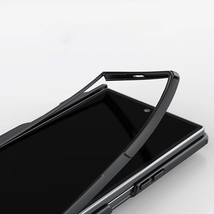 Nillkin Super Frosted Shield Fold Magnethülle für Samsung Galaxy Z Fold 7, kompatibel mit MagSafe, Schwarz