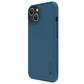 Nillkin Super Frosted Shield Pro Hülle für iPhone 14 Plus Rückseite blau