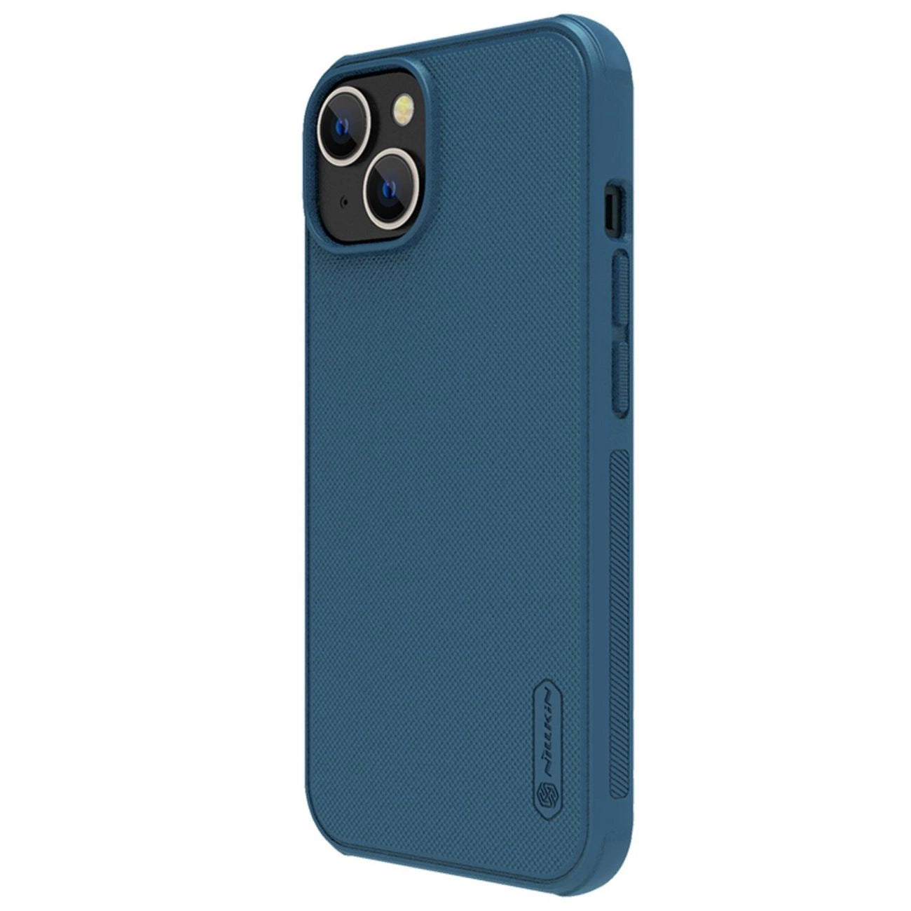 Nillkin Super Frosted Shield Pro Hülle für iPhone 14 Plus Rückseite blau