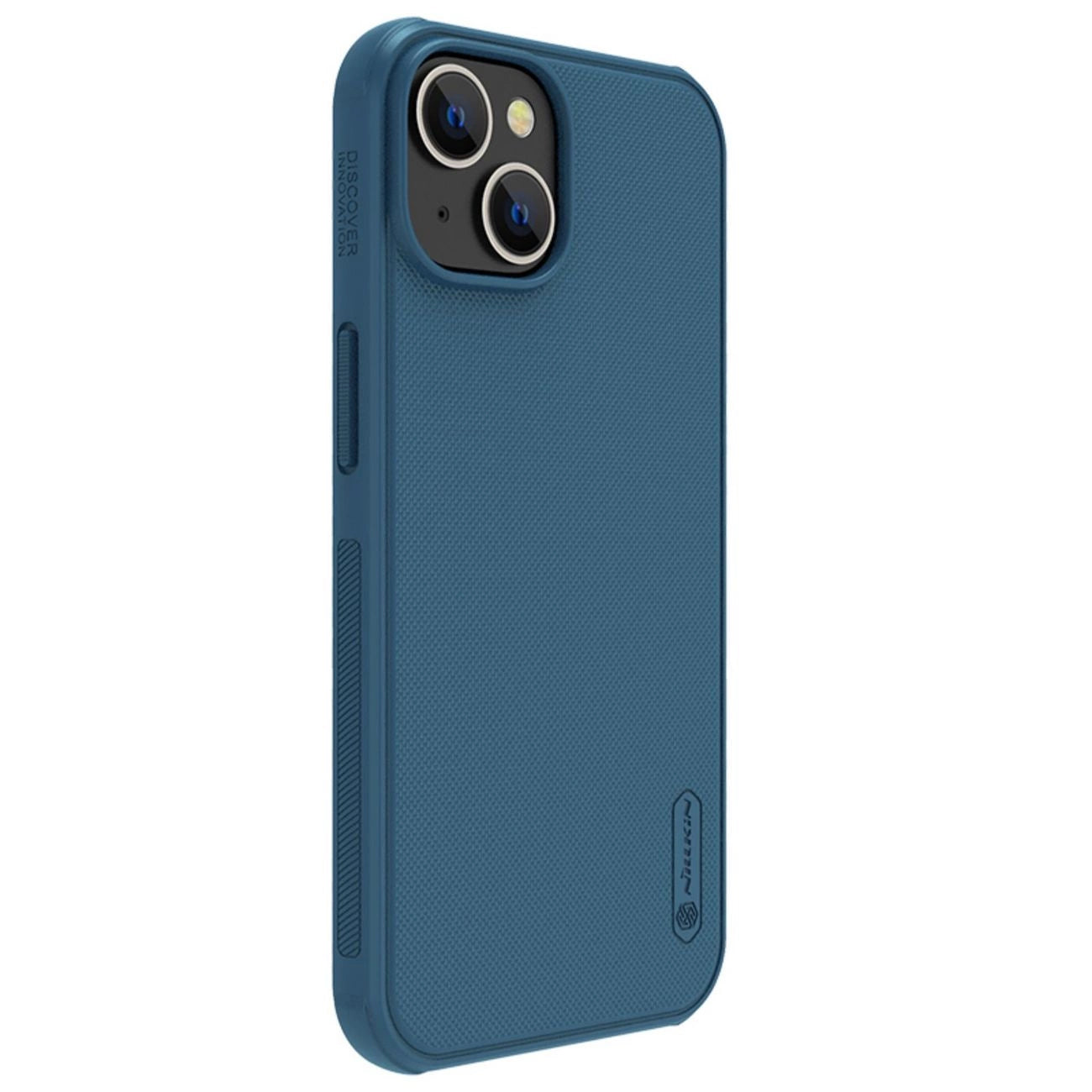 Nillkin Super Frosted Shield Pro Hülle für iPhone 14 Plus Rückseite blau