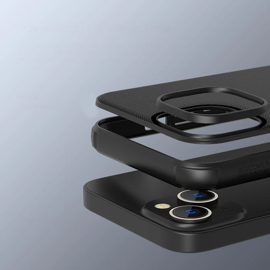 Nillkin Super Frosted Shield Pro Hülle für iPhone 14 Plus Rückseite grün