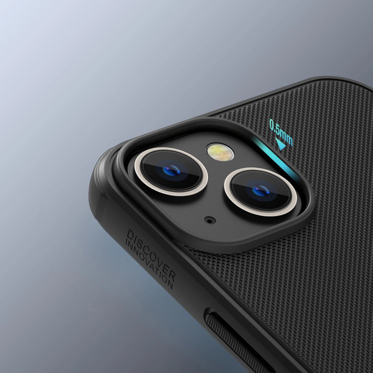 Nillkin Super Frosted Shield Pro Hülle für iPhone 14 Plus Rückseite grün