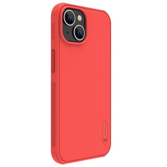 Nillkin Super Frosted Shield Pro Hülle für iPhone 14 Plus, Rückseite, rot