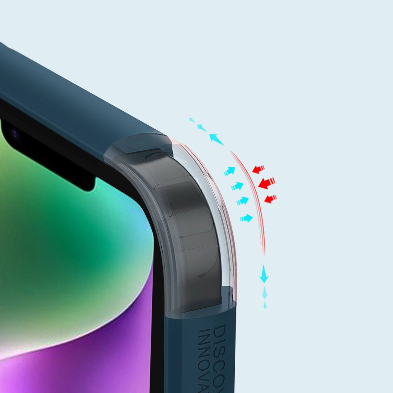 Nillkin Super Frosted Shield Pro Hülle für iPhone 14 Plus Rückseite schwarz