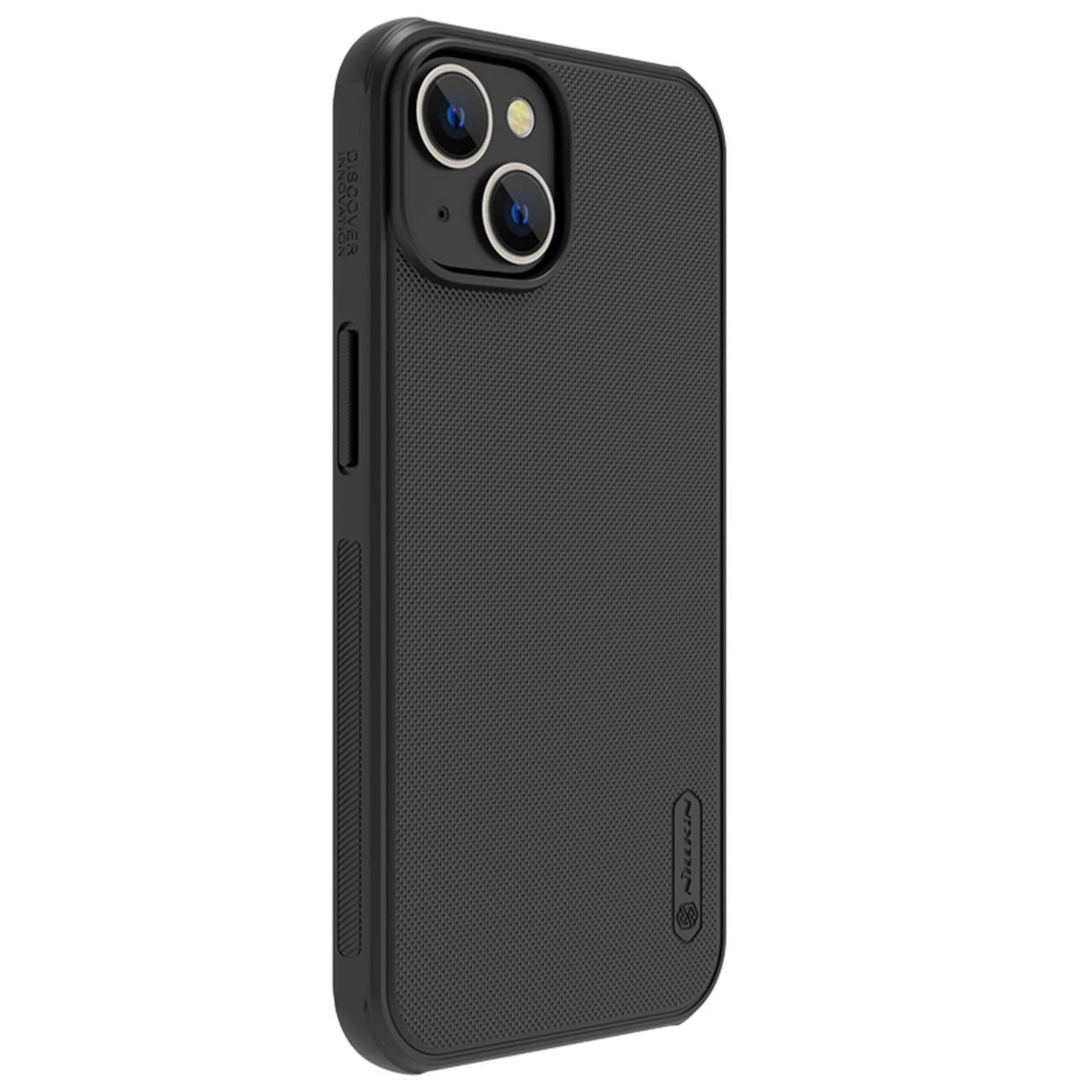 Nillkin Super Frosted Shield Pro Hülle für iPhone 14 Plus Rückseite schwarz