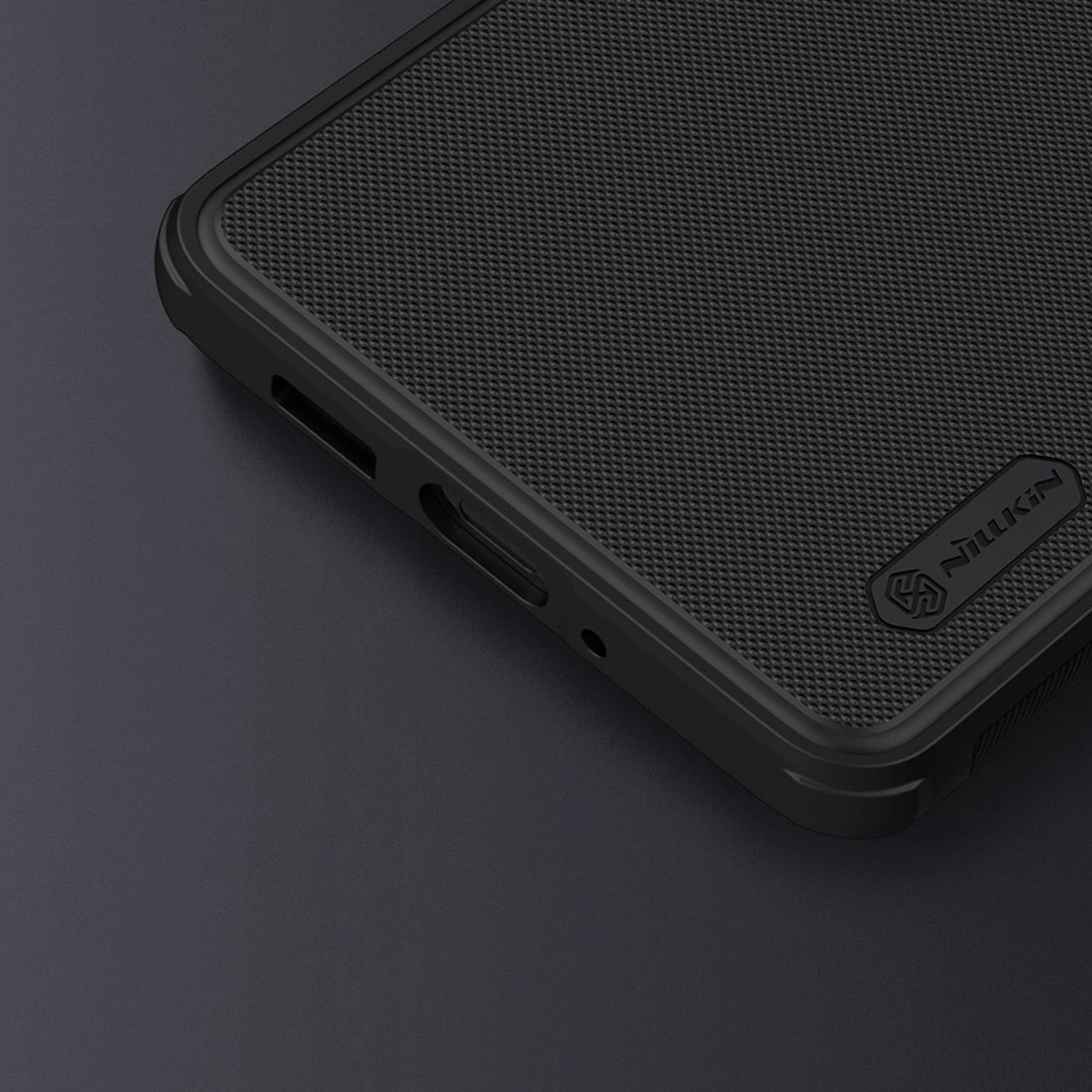 Nillkin Super Frosted Shield Pro magnetische Hülle für iPhone 14 Plus mit MagSafe magnetischem Blau