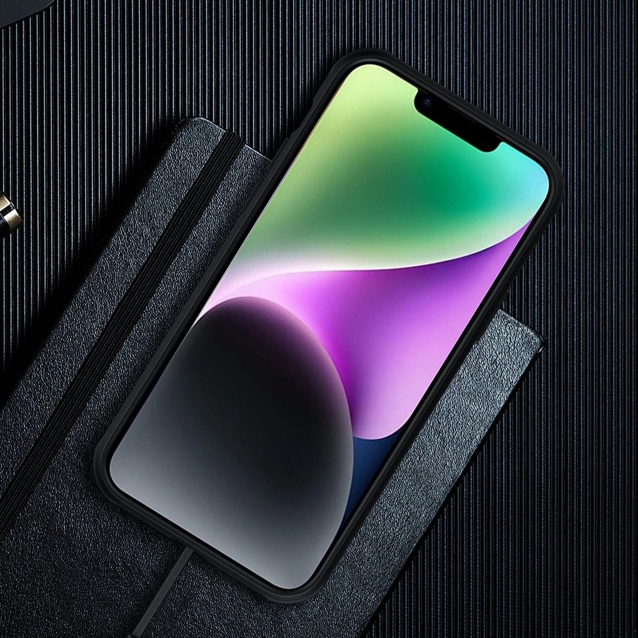 Nillkin Super Frosted Shield Pro magnetische Hülle für iPhone 14 Plus mit MagSafe magnetischem Blau