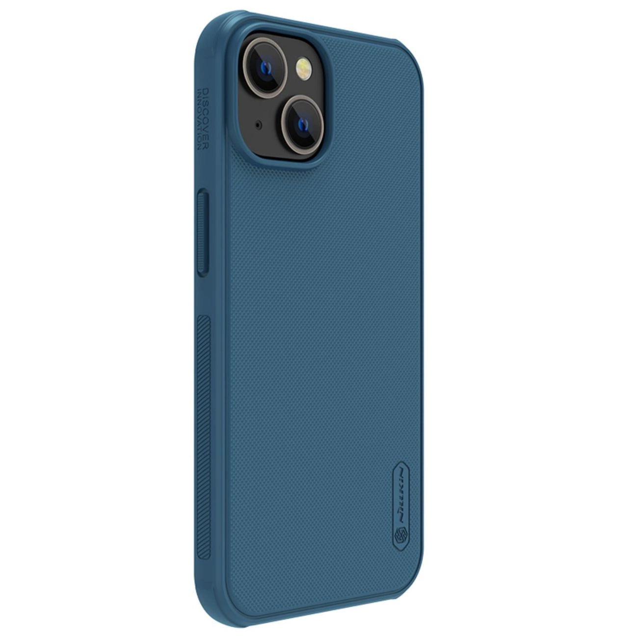 Nillkin Super Frosted Shield Pro magnetische Hülle für iPhone 14 Plus mit MagSafe magnetischem Blau
