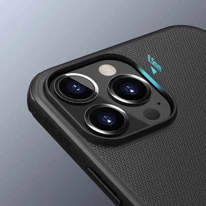 Nillkin Super Frosted Shield Pro robuste Hülle, Cover für iPhone 13 Pro Max, blau