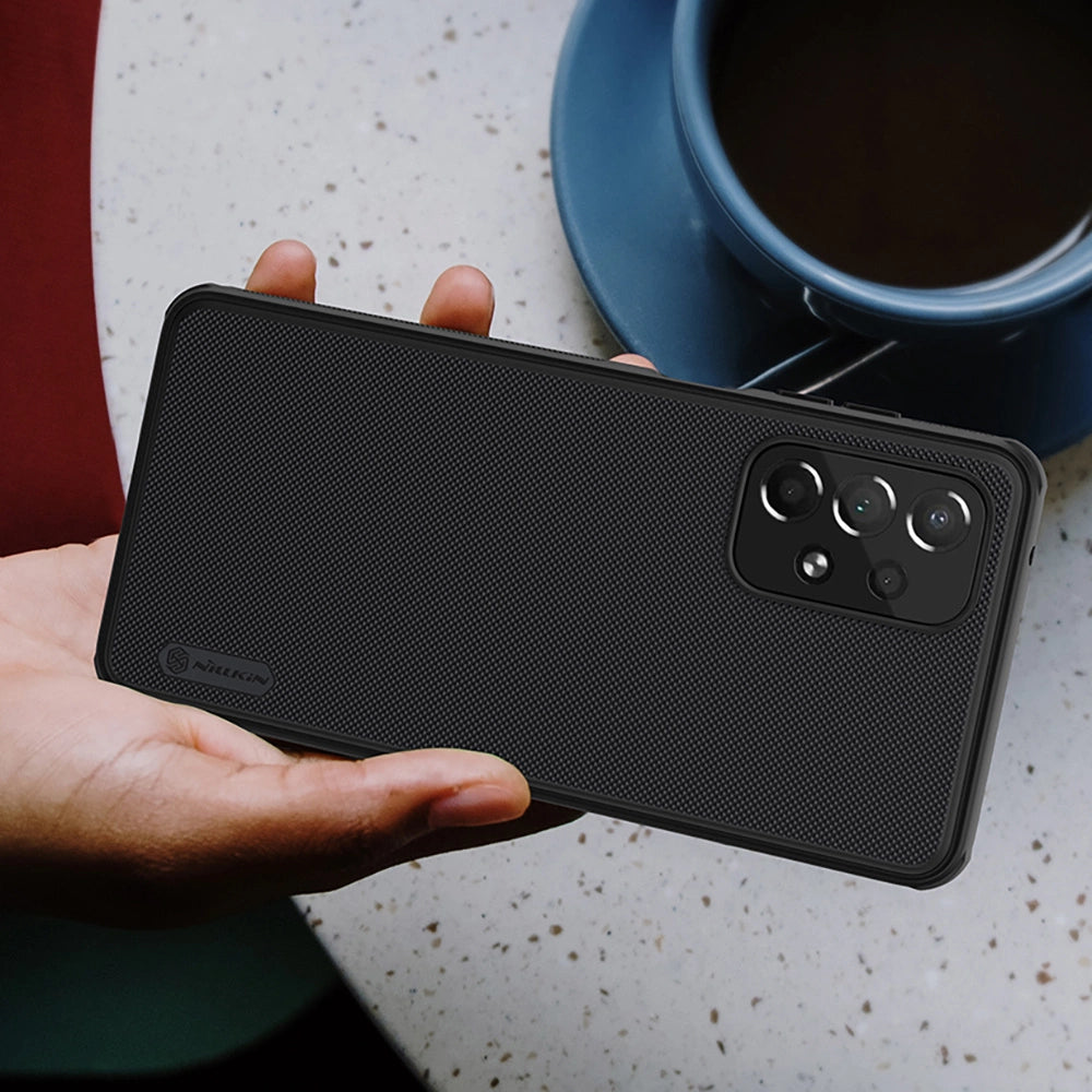 Nillkin Super Frosted Shield Pro robuste Schutzhülle für Samsung Galaxy A73 grün