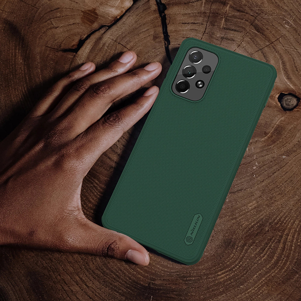 Nillkin Super Frosted Shield Pro robuste Schutzhülle für Samsung Galaxy A73 rot