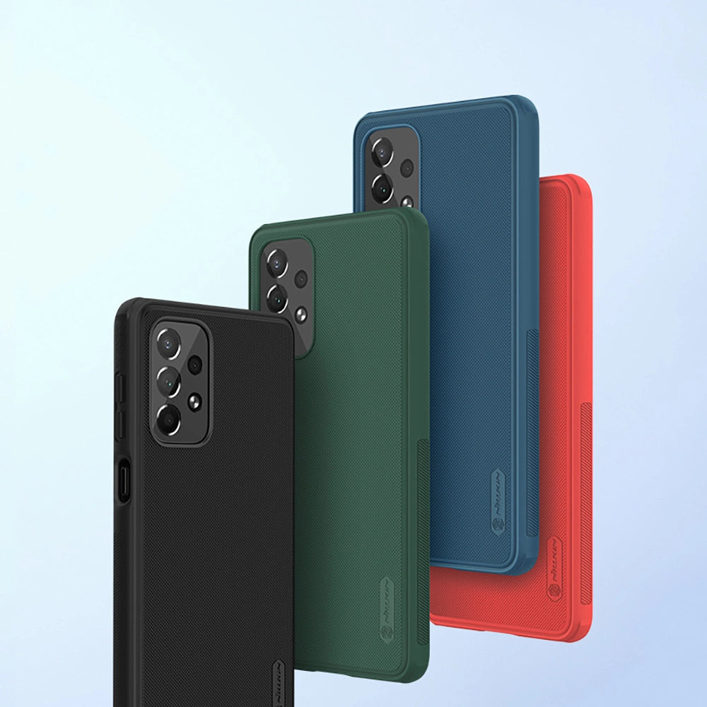 Nillkin Super Frosted Shield Pro robuste Schutzhülle für Samsung Galaxy A73 rot