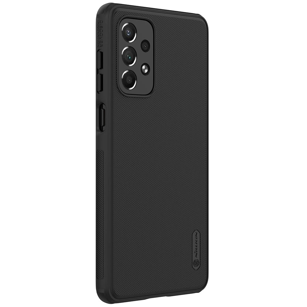 Nillkin Super Frosted Shield Pro robuste Schutzhülle für Samsung Galaxy A73 schwarz
