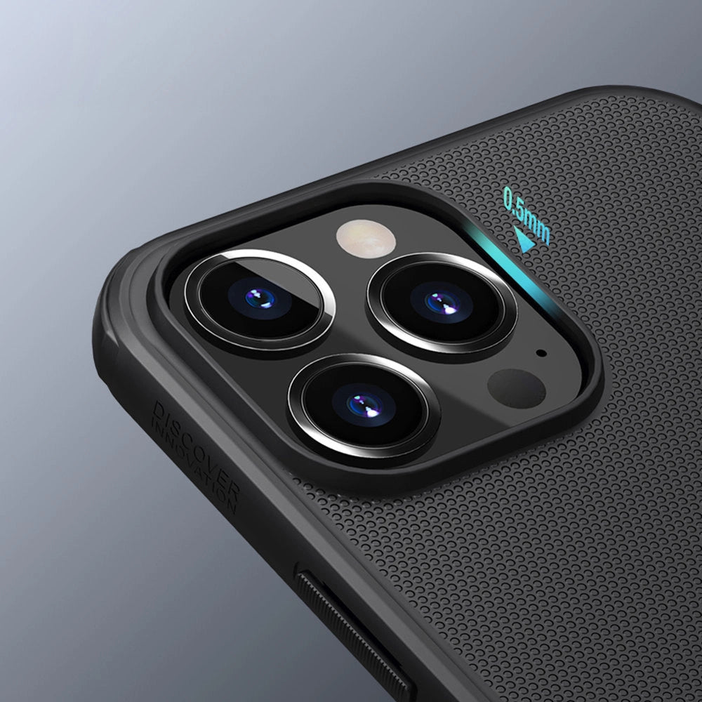 Nillkin Super Frosted Shield verstärkte Hülle, Cover für iPhone 13 Pro Max, blau