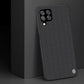 Nillkin Textured Case robuste, verstärkte Hülle mit Gelrahmen und Nylonrückseite für Samsung Galaxy A22 4G schwarz
