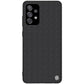 Nillkin Textured Case robuste, verstärkte Hülle mit Gelrahmen und Nylonrückseite für Samsung Galaxy A72 4G schwarz