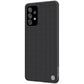 Nillkin Textured Case robuste, verstärkte Hülle mit Gelrahmen und Nylonrückseite für Samsung Galaxy A72 4G schwarz