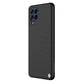 Nillkin Textured Case robuste, verstärkte Hülle mit Gelrahmen und Nylonrückseite für Samsung Galaxy M53 5G schwarz