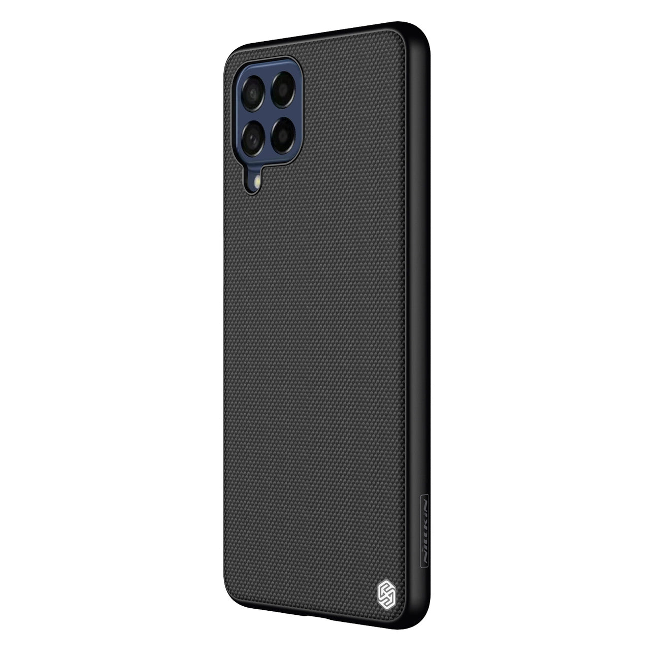 Nillkin Textured Case robuste, verstärkte Hülle mit Gelrahmen und Nylonrückseite für Samsung Galaxy M53 5G schwarz