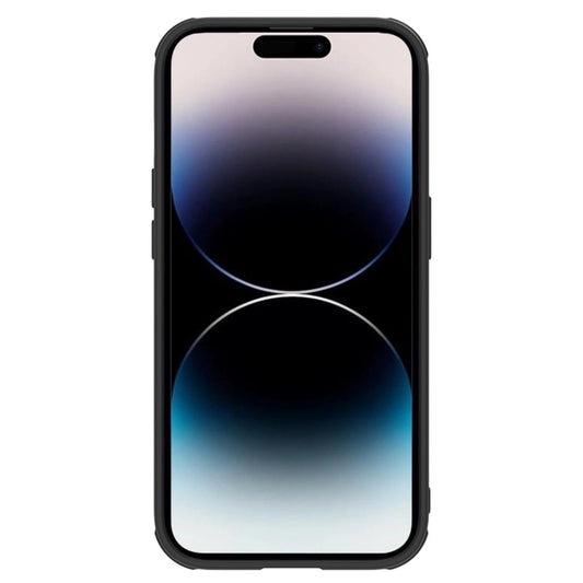 Nillkin Textured S Case für iPhone 14 Pro Max, Cover mit Kameraabdeckung, schwarz