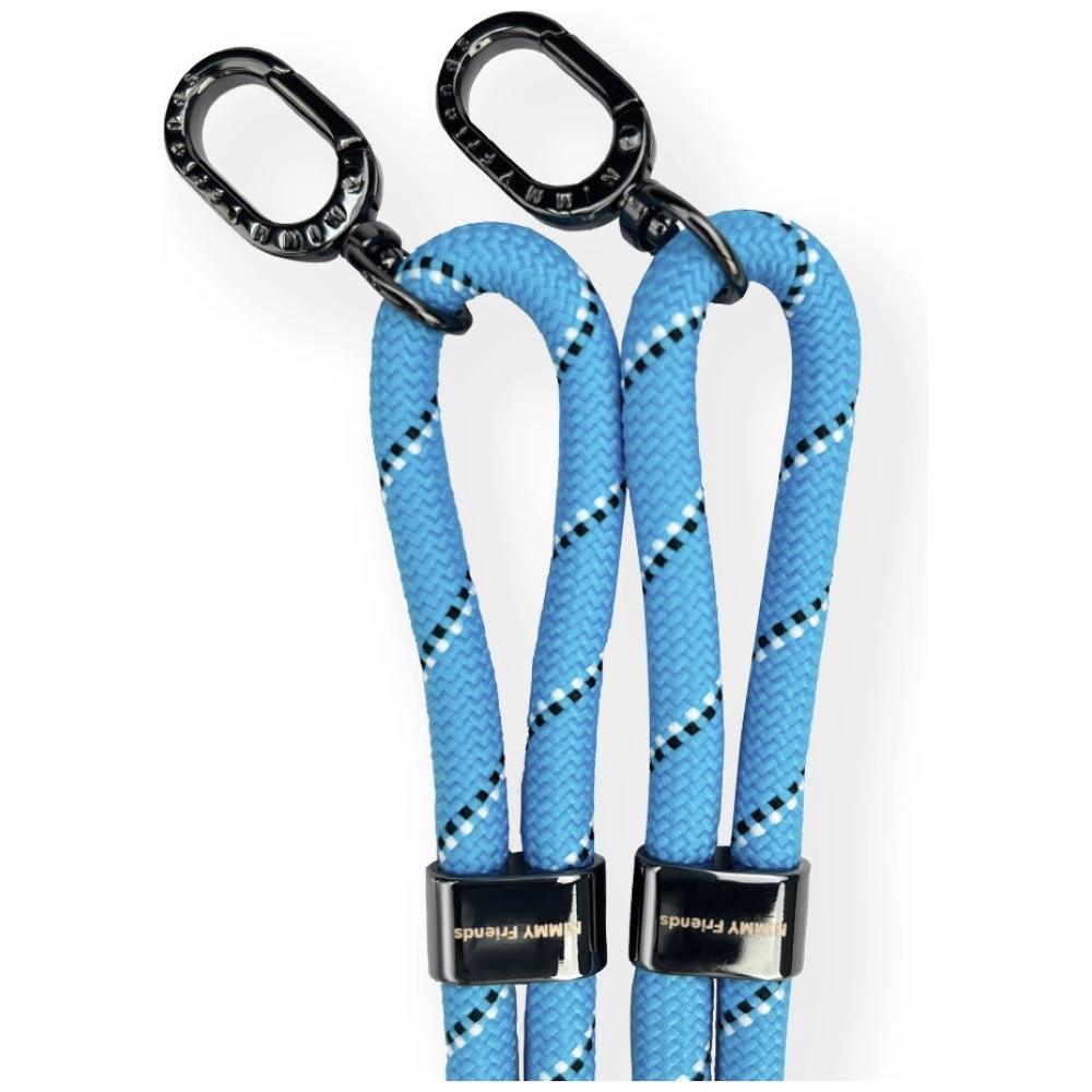 Nimmy Cool&Cute 2.0 Crossbody + Handschlaufe Set - Blau und Schwarz