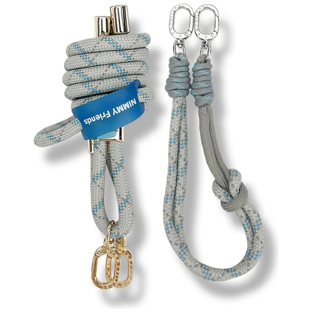 Nimmy Cool&Cute 2.0 Crossbody + Handschlaufe Set - Grau