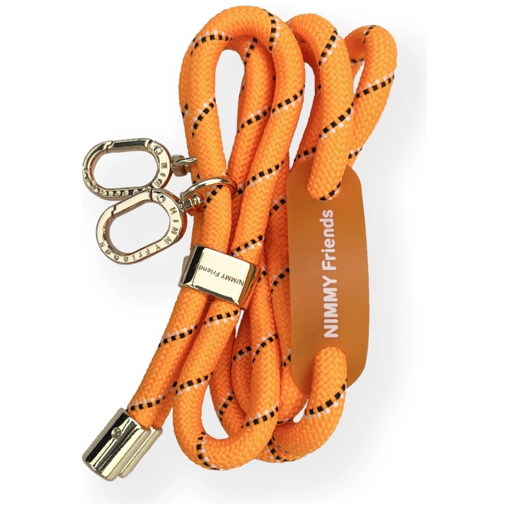 Nimmy Cool&Cute 2.0 Crossbody + Handschlaufe Set - Orange und Schwarz