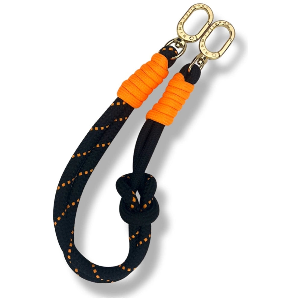 Nimmy Cool&Cute 2.0 Crossbody + Handschlaufe Set - Orange und Schwarz